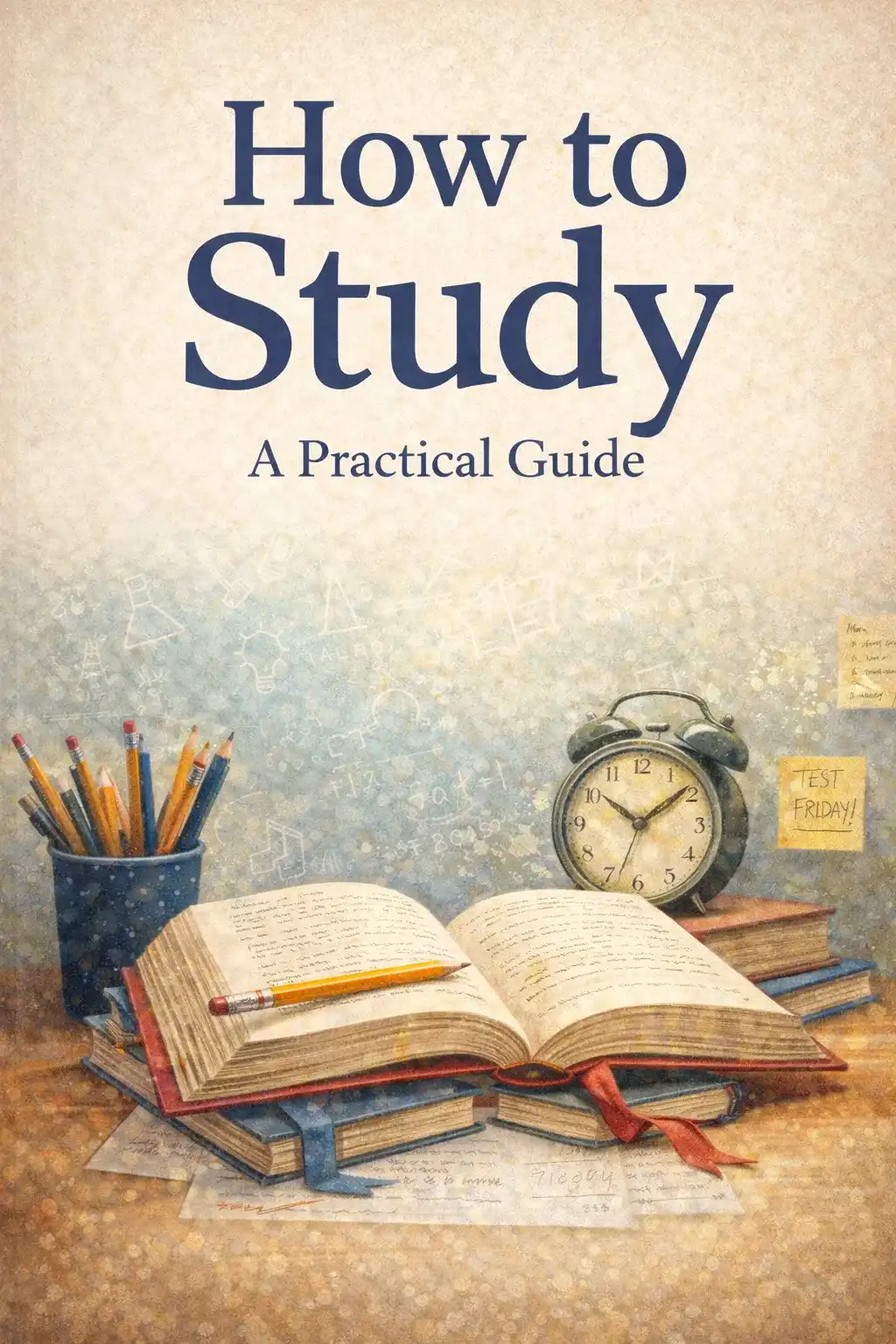 how to study book cover by ron fry